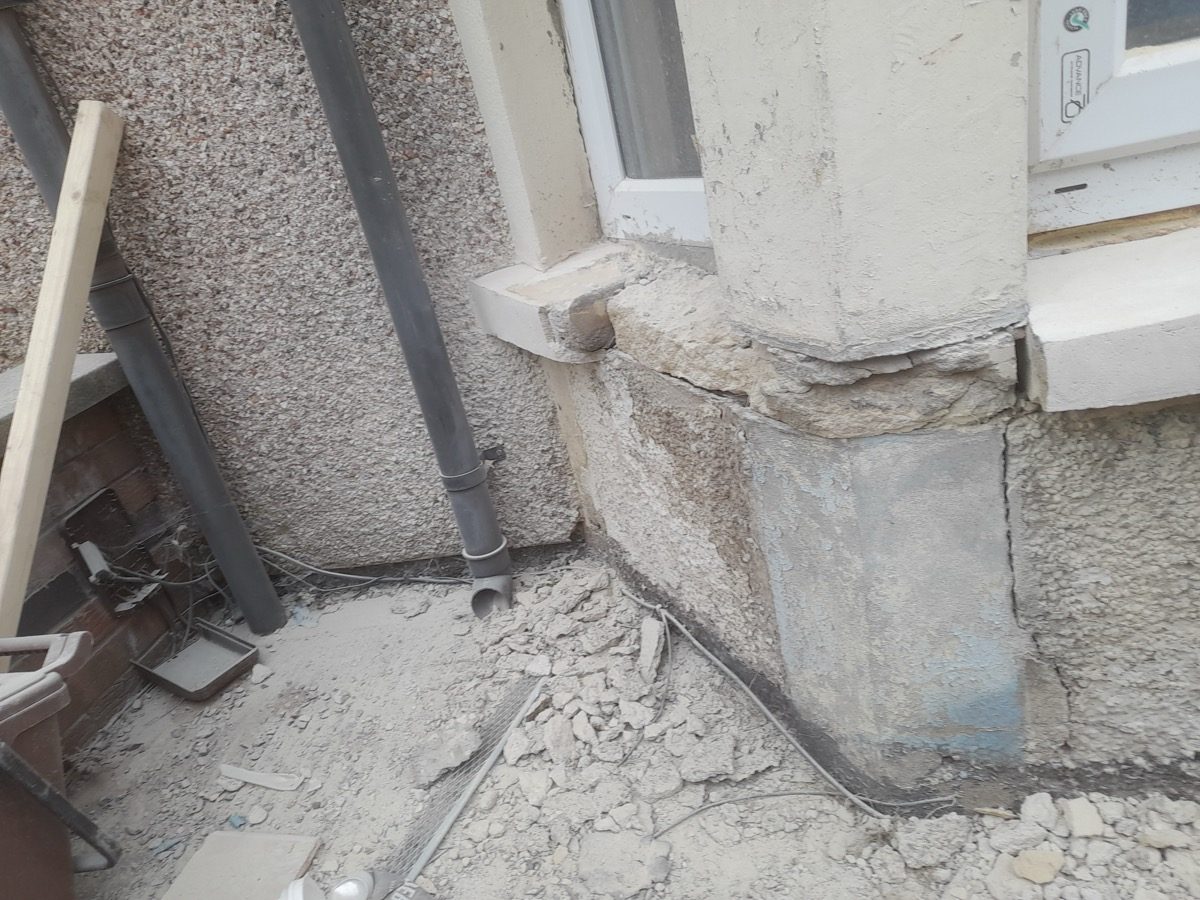 Damp-proofing project at GBAW NC, image 4