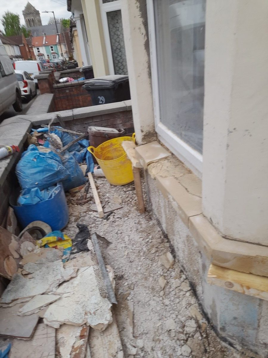 Damp-proofing project at GBAW NC, image 7