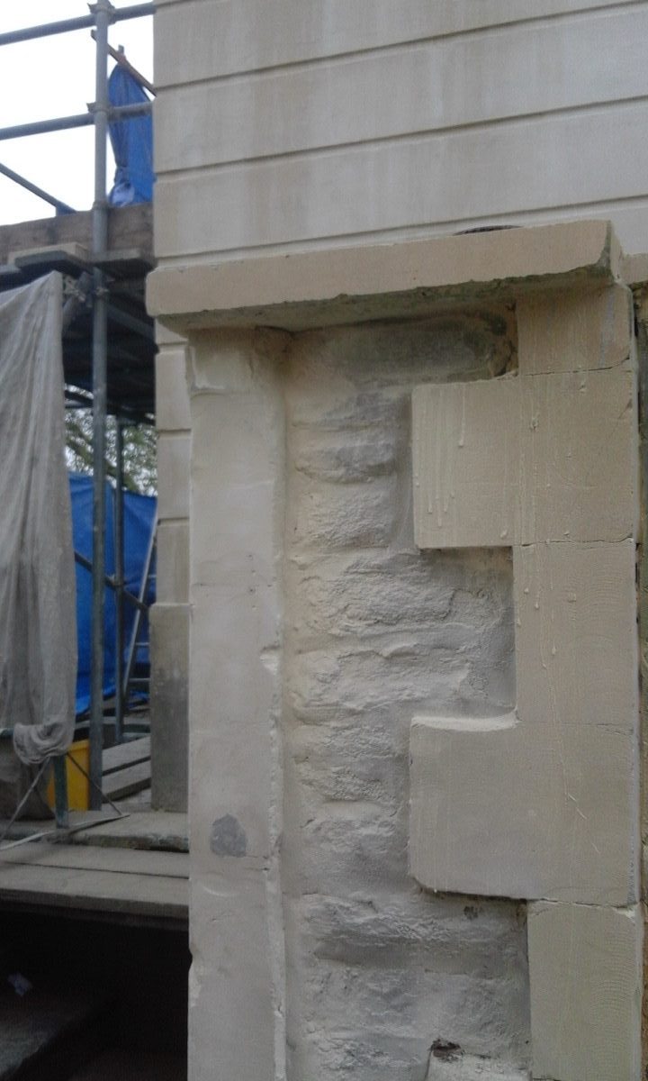 Lime plastering at Coronation Rd, image 2