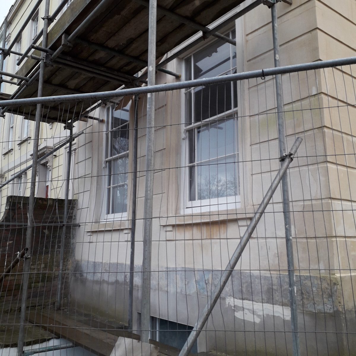 Lime plastering at Coronation Rd, image 23