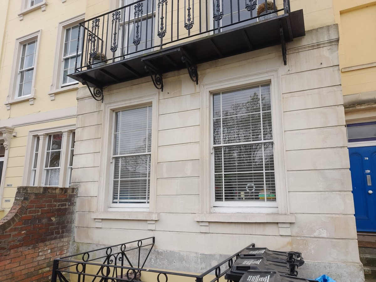 Lime plastering at Coronation Rd, image 36
