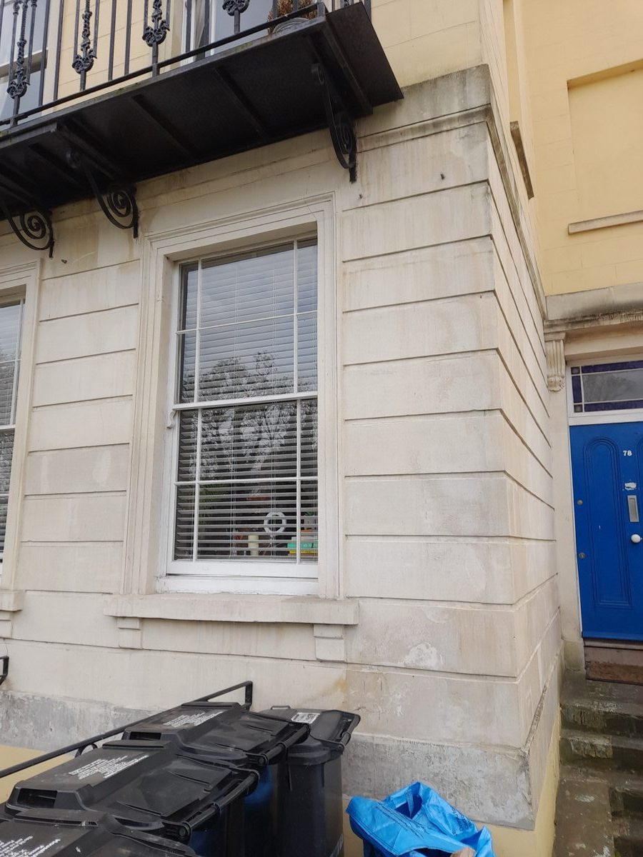Lime plastering at Coronation Rd, image 38