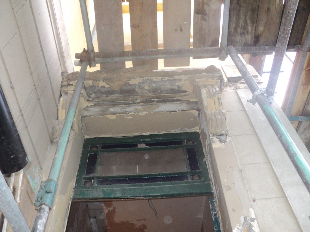 Lime plastering at Coronation Rd, image 39