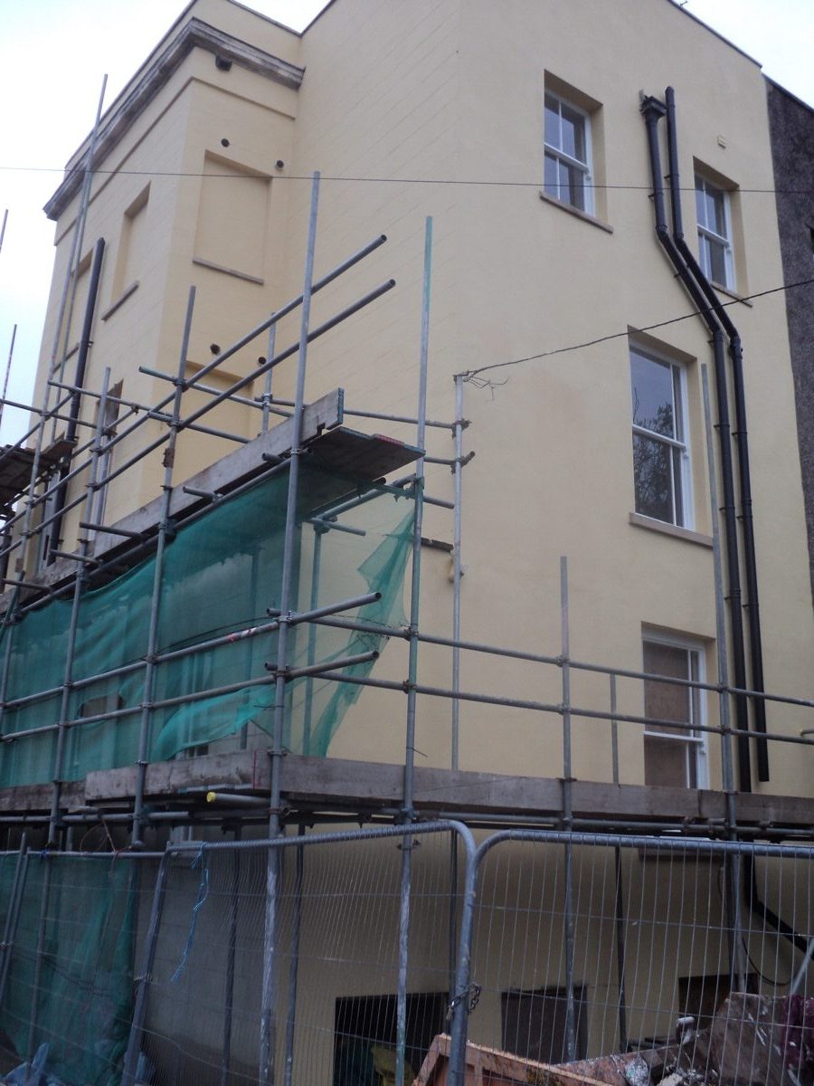 Lime plastering at Coronation Rd, image 42