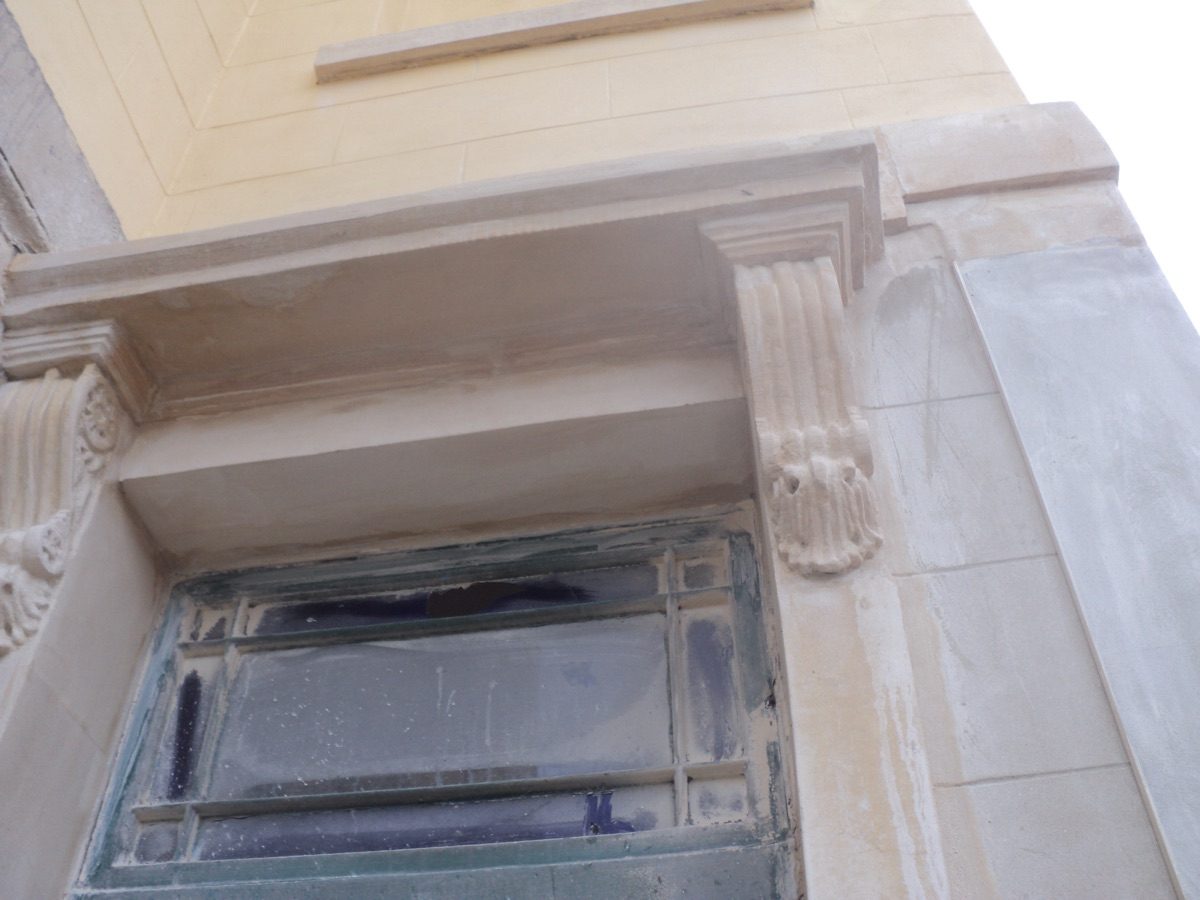 Lime plastering at Coronation Rd, image 48