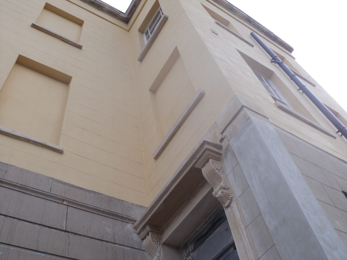 Lime plastering at Coronation Rd, image 50