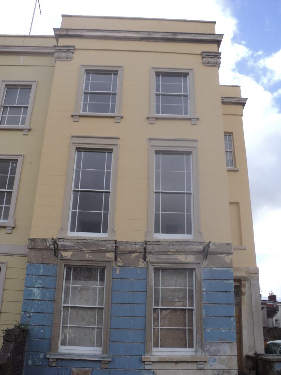 Lime plastering at Coronation Rd, image 51