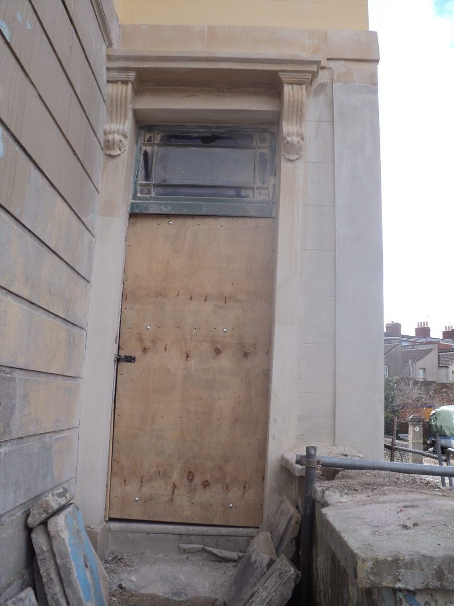 Lime plastering at Coronation Rd, image 53