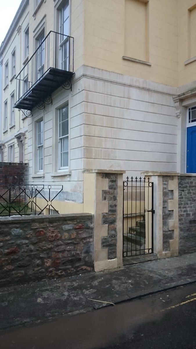 Lime plastering at Coronation Rd, image 63