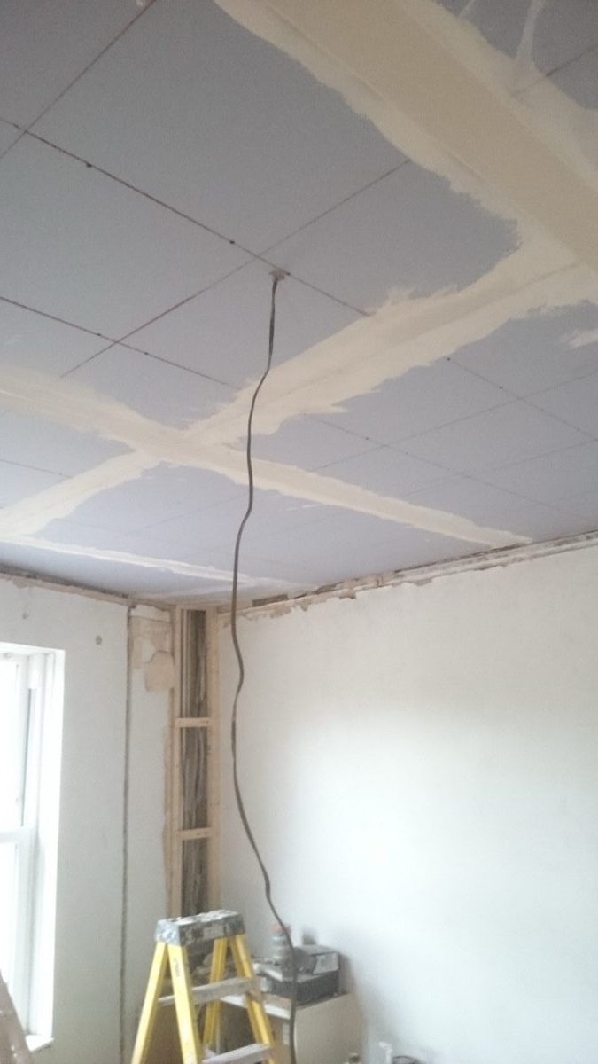 Lime plastering at Coronation Rd, image 71
