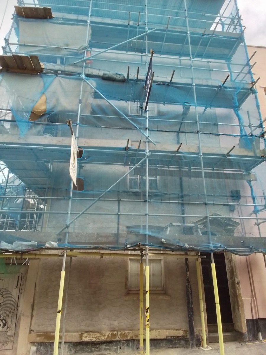 Lime plastering project at Picton St, image 5