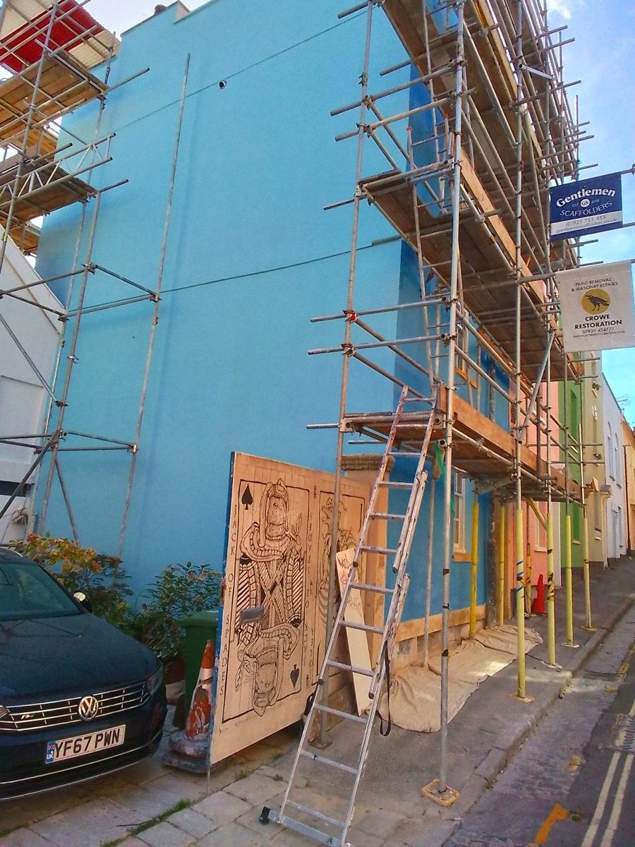 Lime plastering project at Picton St, image 7