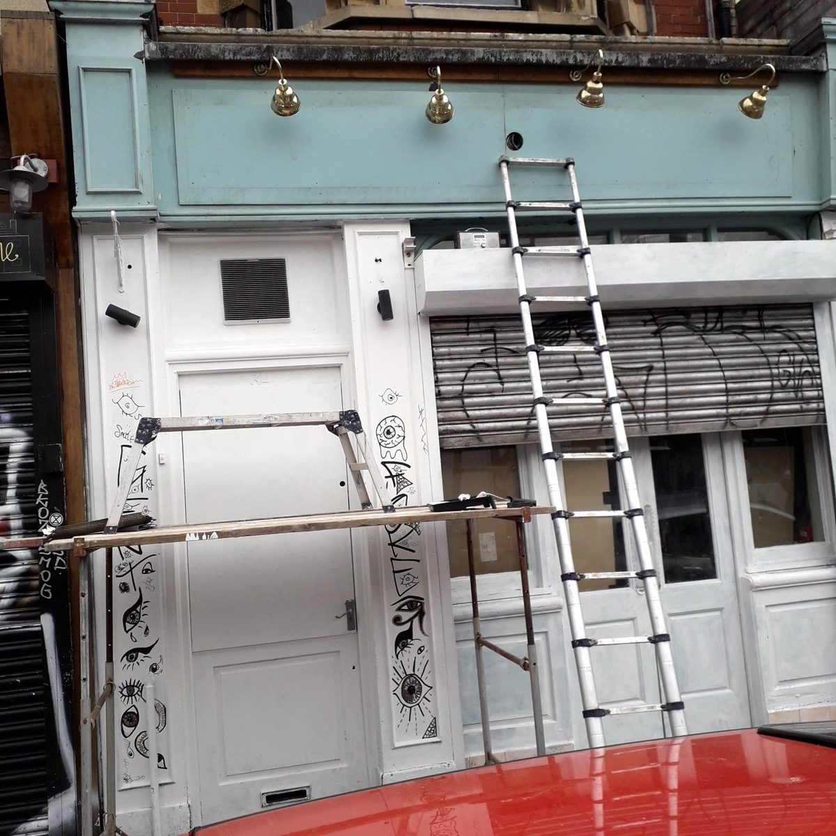 Painting project at Stokes Croft, image 2