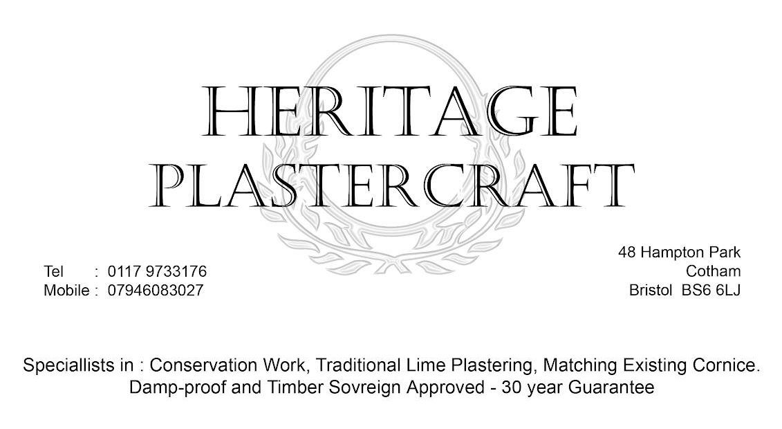 Heritage plasterwork craftsmanship